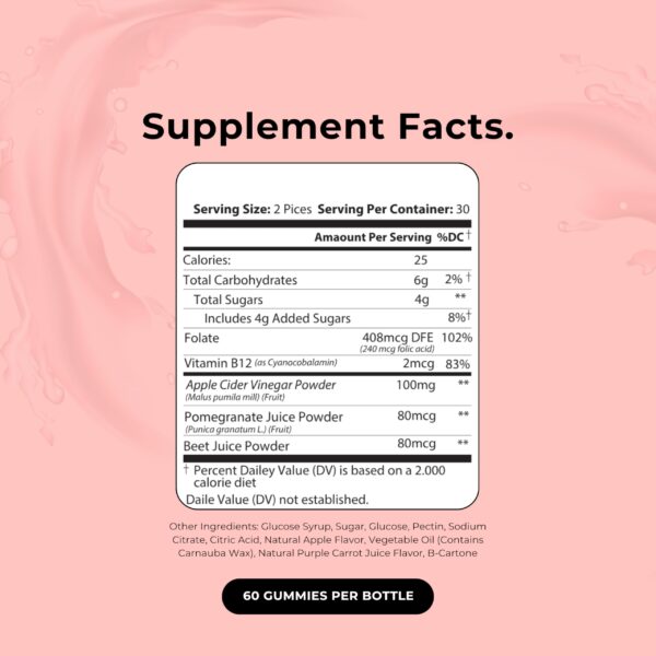 Ingredientes Up&Down Vinagre Sidra