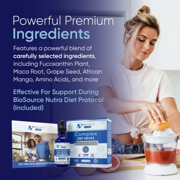 Frasco con gotero incluido BioSource Drops