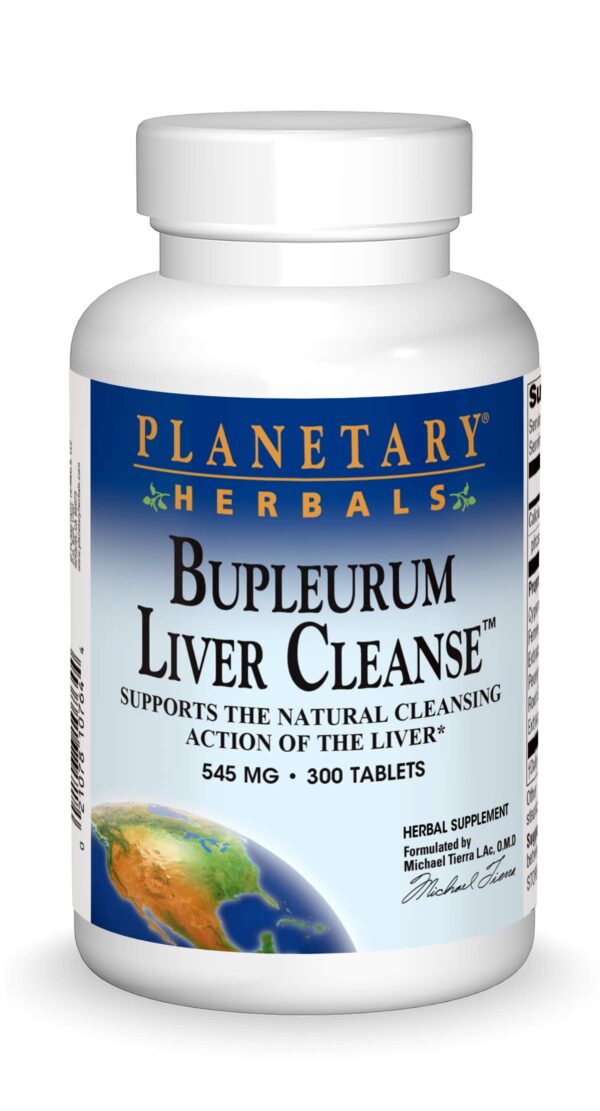 Planetary Herbals Bupleurum suplemento limpieza hepática caja