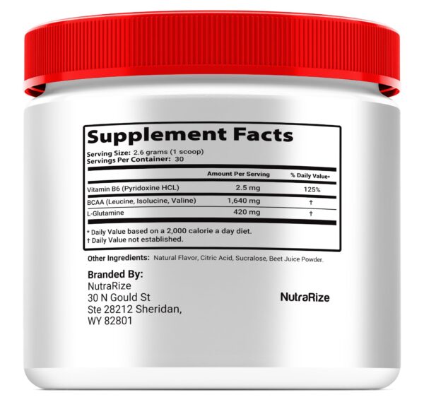 Etiqueta frontal Skinny Roast Pro NutraRize