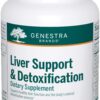frasco cápsulas apoyo hígado desintoxicación genestra brands