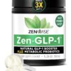 Frasco de Zenwise Health ZenGLP-1 con etiqueta
