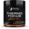 Botella de cápsulas ThermoFocus quemador de grasa termogénico RAW Synergies