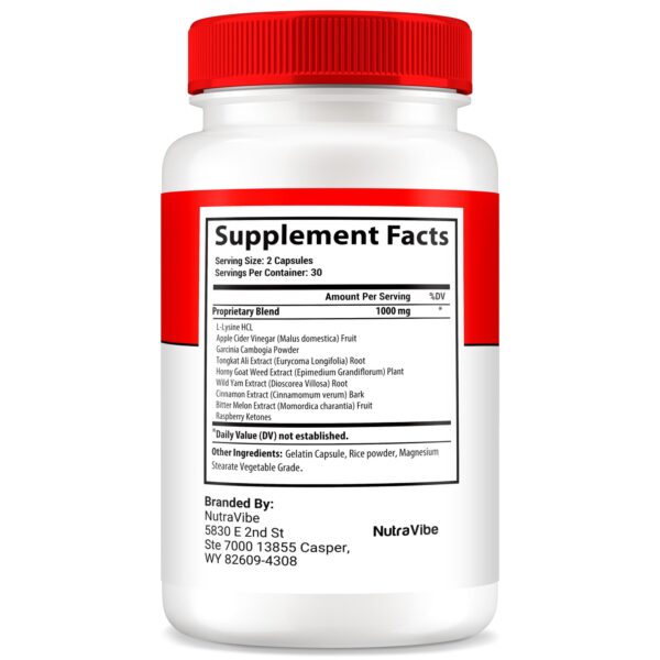 Botella Vitaflow Max mezcla natural para salud y energía