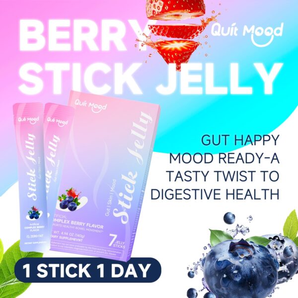 Envase Quit mood S Stick jelly con vitaminas y antioxidantes