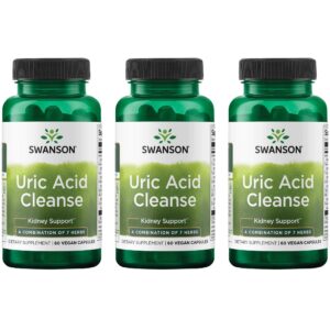 Swanson uric acid cleanse suplemento natural para apoyo renal