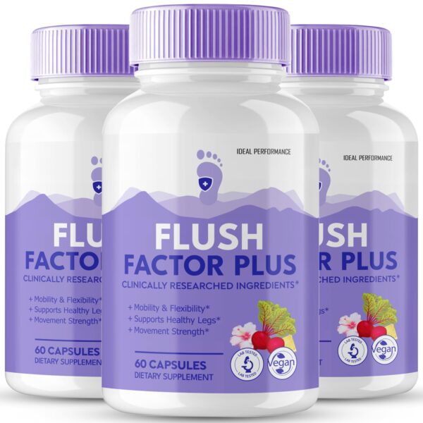 Flush Factor Plus cápsulas suplemento fuerza avanzada