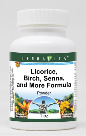 Terravita fórmula en polvo con regaliz y abedul paquete 3