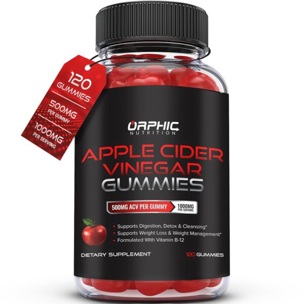 Gomitas Orphic Nutrition Vinagre de Manzana envase frontal