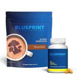 Recovery Stack suplemento con NAC jengibre cúrcuma y adaptógenos