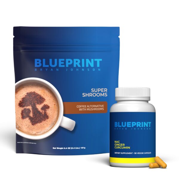 Recovery Stack suplemento con NAC jengibre cúrcuma y adaptógenos