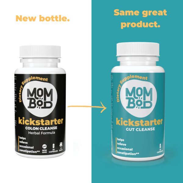 Paquete de 30 cápsulas MomBod para digestión femenina saludable