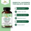 Suplemento natural para piel y salud con ingredientes ayurvédicos Organic Veda