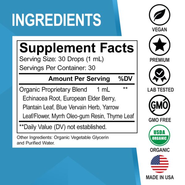 Aceite de orégano para limpieza linfática y soporte inmunológico natural