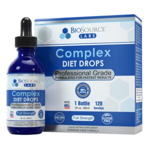 BioSource Complex Diet Drops frasco frente