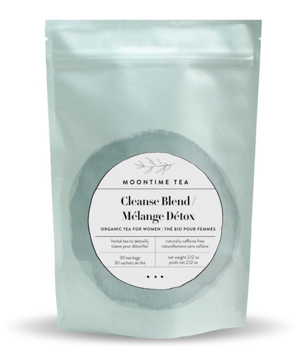 Moontime Tea té orgánico desintoxicante para mujeres 30 bolsas