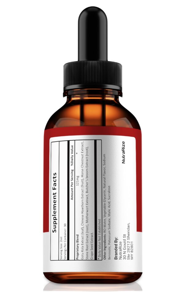 Paquete de 5 botellas GlucoVita Pure gotas para salud