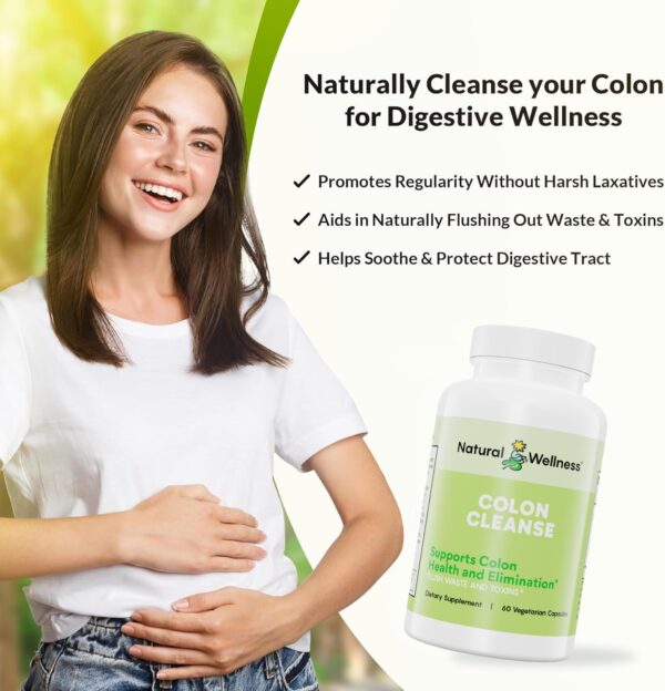 Paquete Natural Wellness detox colon 60 cápsulas sin gluten