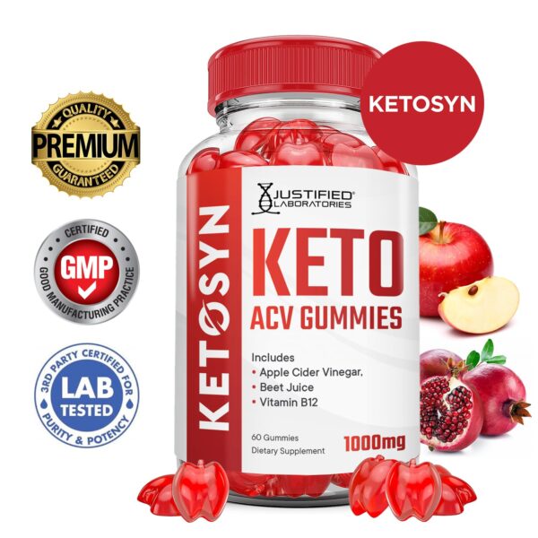 Ketosyn gummies con jugo de granada y remolacha calidad