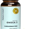 Frasco de Omega 3 vegano Future Kind en vidrio