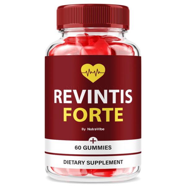Revintis Forte gomitas frente del empaque