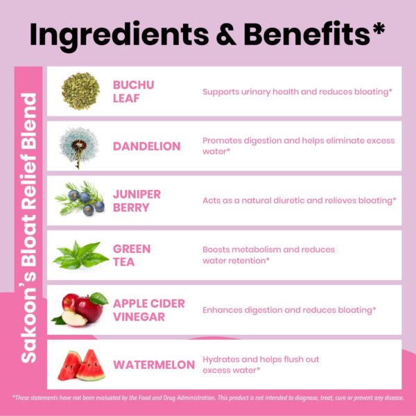 Diente de león y vinagre de manzana ingredientes gomitas