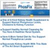 Suplementos Kidney Shield y PhosFix para bienestar renal