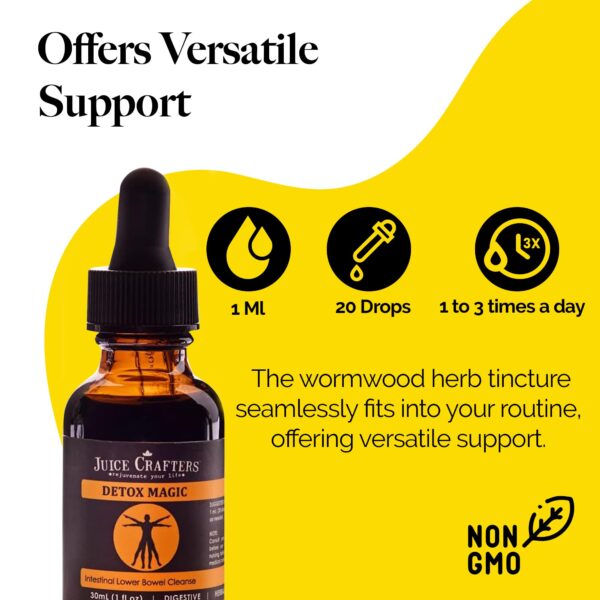 Tintura Juice Crafters con ingredientes naturales para bienestar digestivo Tintura Juice Crafters con ingredientes naturales para bienestar digestivo