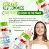Gomitas avanzadas KetoLyte ACV apoyo dieta cetogénica