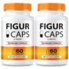 NutraVibe Figur Caps frasco frontal con etiqueta