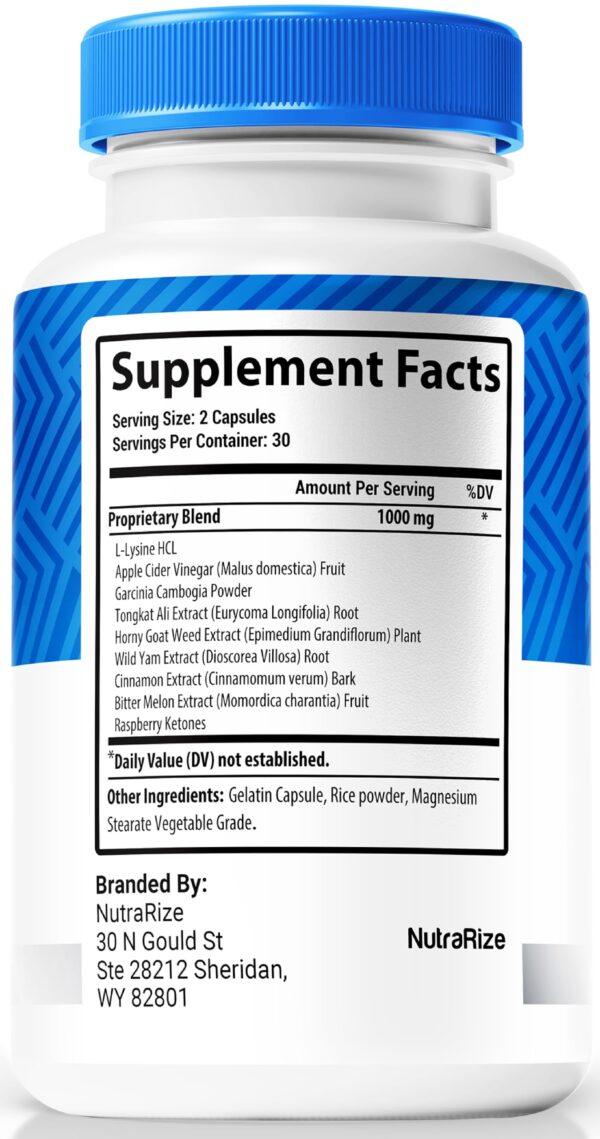 Frascos de Keto Energize cápsulas para energía y fitness