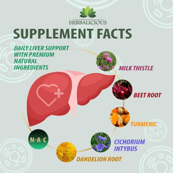 Cápsulas Liver Support NAC para salud del hígado