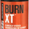 Burn-XT frasco y etiqueta frontal