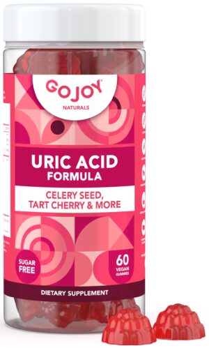 Gomitas apoyo ácido úrico GOJOY NATURALS frasco 60 unidades