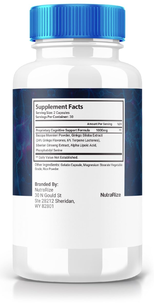 Frasco suplemento nervioso ProNerve6 NutraRize natural