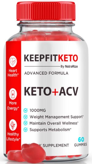 NutraRize KeepFitKeto gomitas keto con vinagre de sidra de manzana