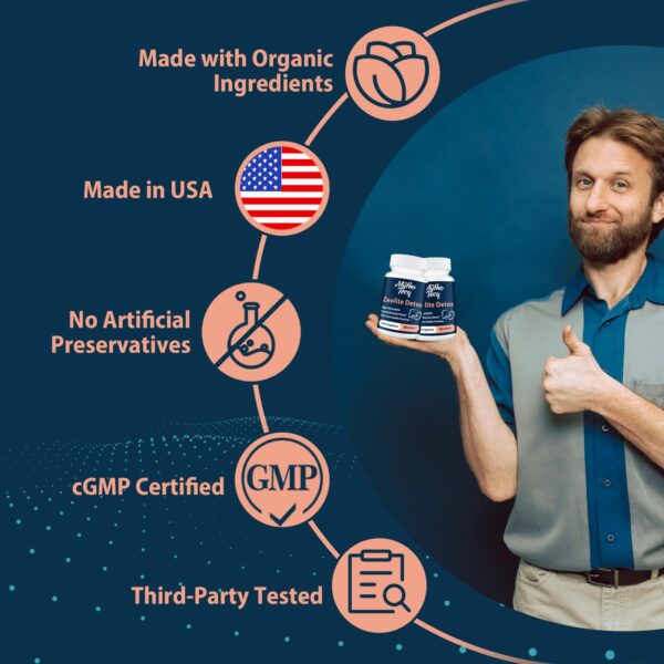 Zeoilta y ácido fúlvico para mejor absorción y detoxificación