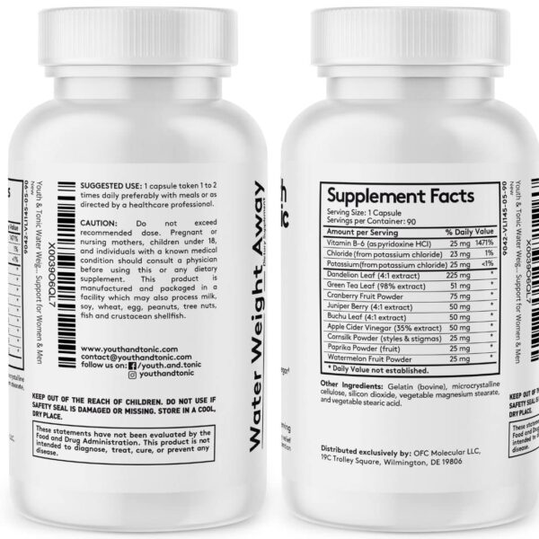 Pack completo Youth & Tonic Detox Cleanse para cuidado corporal