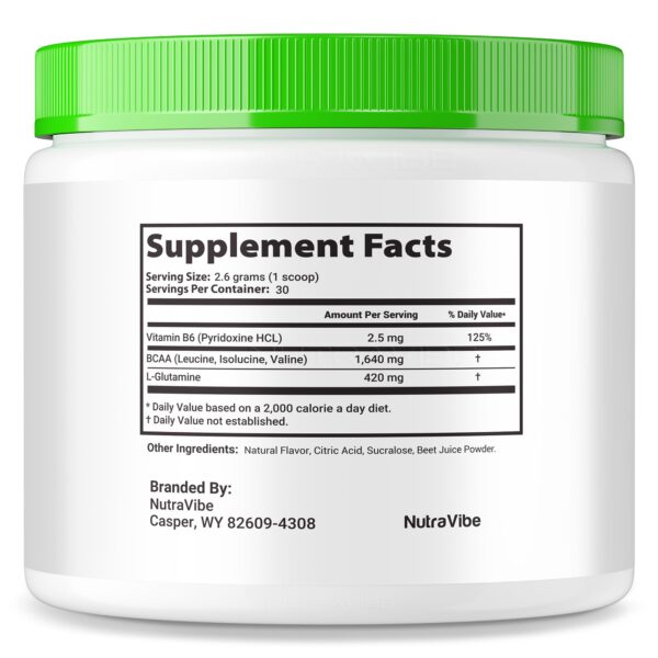 SlimFlow Powder etiqueta