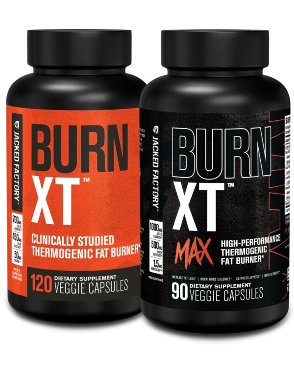 Frontal de envase Burn-XT de Jacked Factory