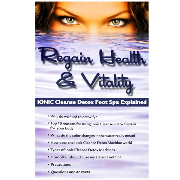 Ionic Cleanse Detox Foot Spa aparato desintoxicante para pies