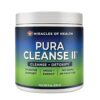 Pura Cleanse II bebida detox con caja y vaso