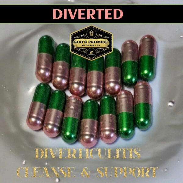 Paquete 4 unidades compuesto herbal diverticulitis Generic God's Promise