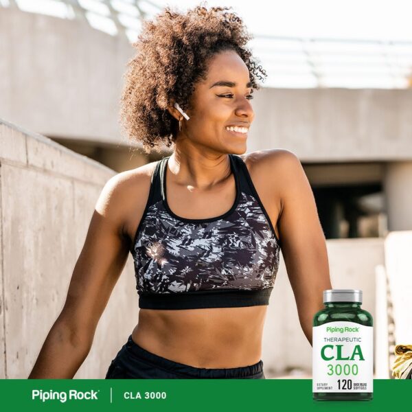 Piping Rock suplemento CLA frasco con cápsulas