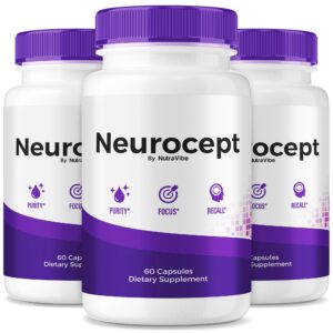 Neurocept envase frente con logo Neurocept envase frente con logo