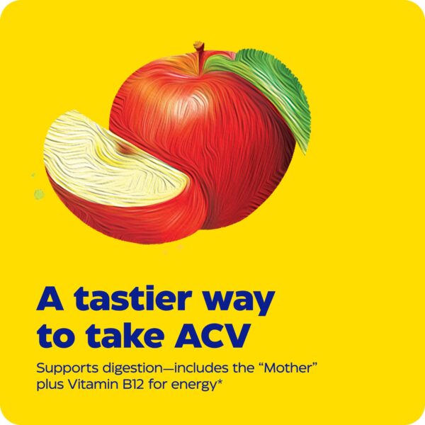 gomitas naturales vinagre de sidra de manzana Enzymedica