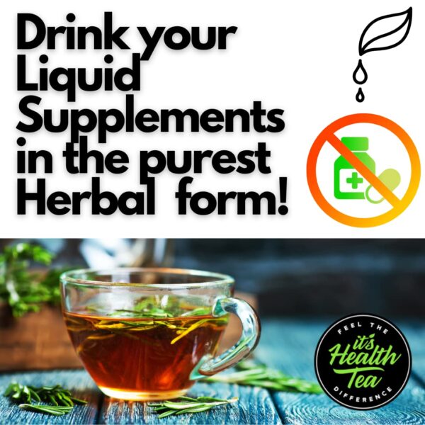 Producto de té de boldo premium para salud hepática