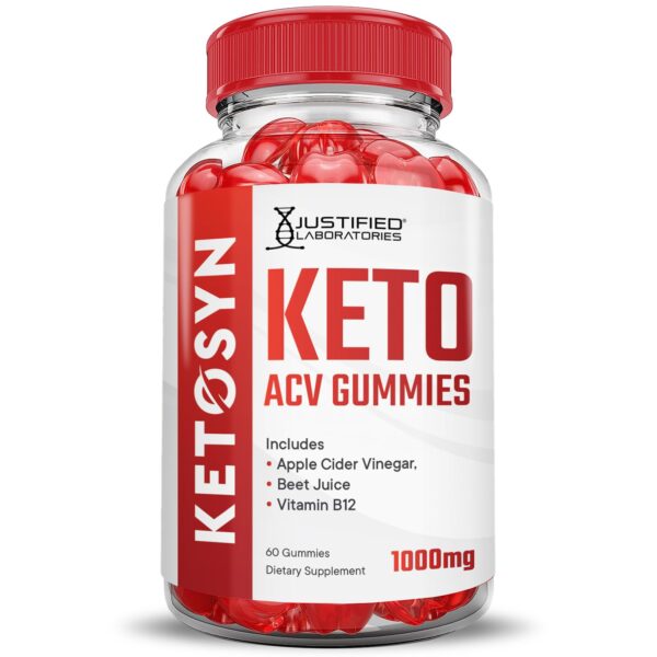 Ketosyn Keto gummies sabor dulce con vitaminas esenciales
