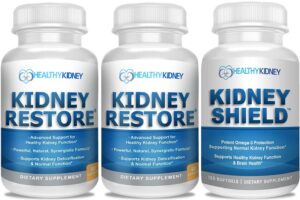 Suplemento Kidney Restore limpieza y salud renal pack 2