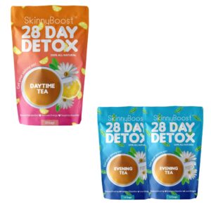 Paquete té detox Skinny Boost para desintoxicación y metabolismo